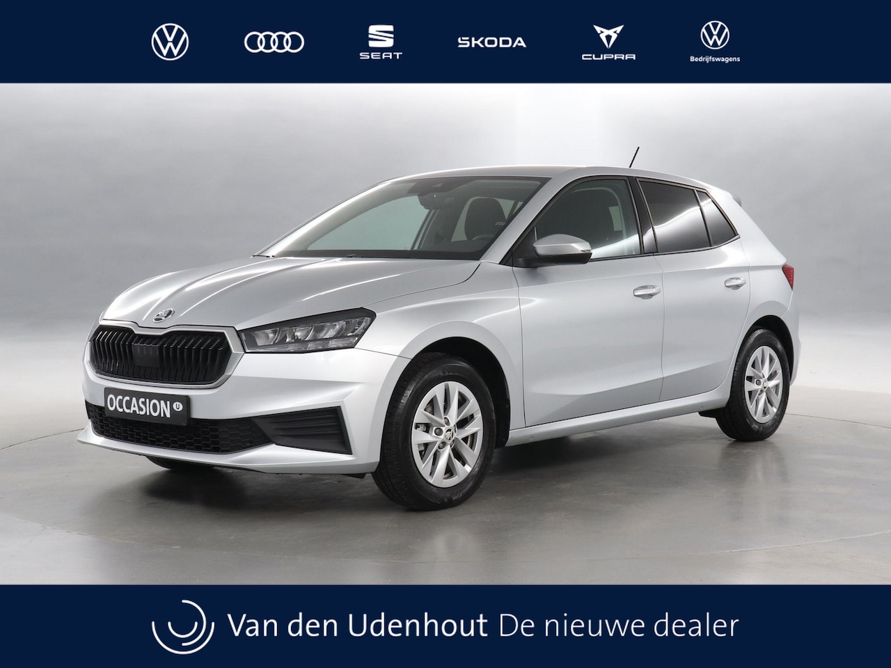 Skoda Fabia - 1.0 TSI 95pk Ambition / Airco / Cruise Control / Navigatie via App Connect - AutoWereld.nl
