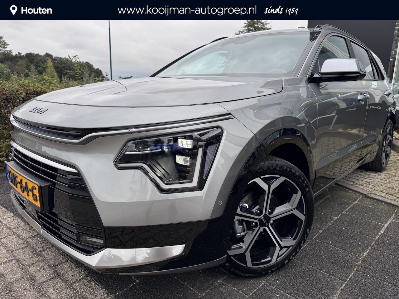 Kia Niro - 1.6 GDi Hybrid ExecutiveLine 1.6 GDi Hybrid ExecutiveLine , 18 inch lichtmetalen velgen, Zwarte logo's, Schuif/Kantelda - AutoWereld.nl