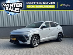 Hyundai Kona - 1.6 GDI HEV 141pk DCT N-Line | Trekhaak | Adaptive Cruise Control | 360° Camera | Stoelver