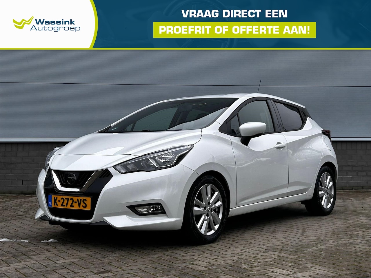 Nissan Micra - 1.0 IG-T 100pk Acenta | Parkeersensoren | Navi | Camera | Stoelverwarming | Cruise Control - AutoWereld.nl