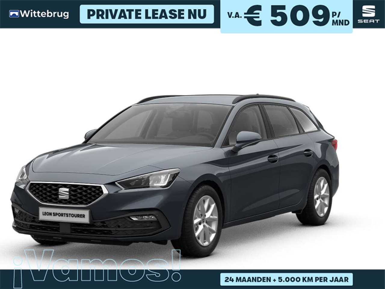 SEAT Leon Sportstourer - 1.5 eTSI Style Business Intense 1.5 eTSI Style Business Intense - AutoWereld.nl
