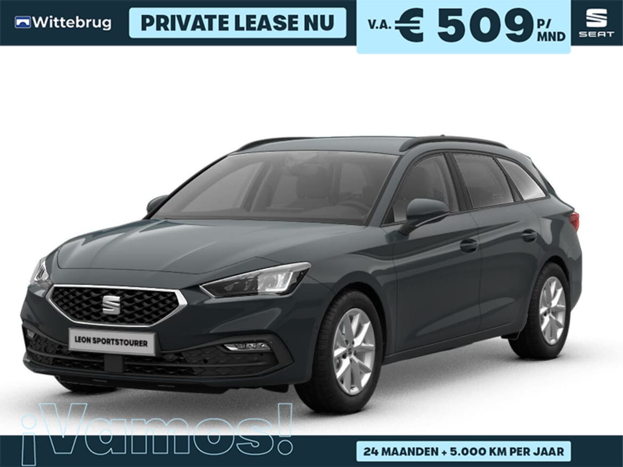 SEAT Leon Sportstourer - 1.5 eTSI Style Business Intense 1.5 eTSI Style Business Intense - AutoWereld.nl
