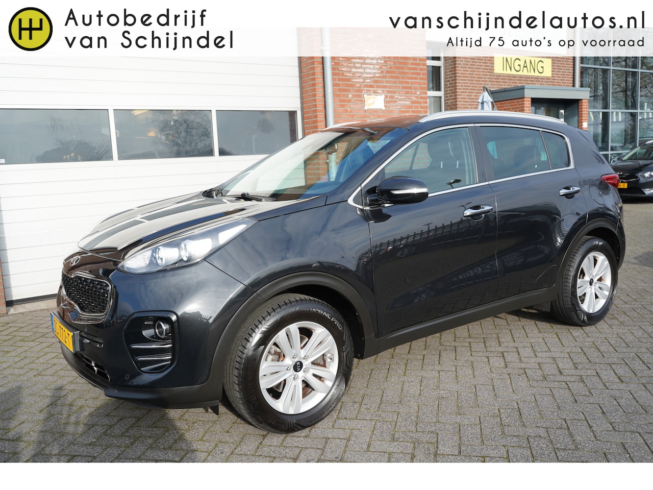 Kia Sportage - 1.6 GDI DYNAMICLINE DEC 2016 NIEUW MODEL! CAMERA TREKHAAK LEDER STOELVERWARMING NAVI ECC A - AutoWereld.nl