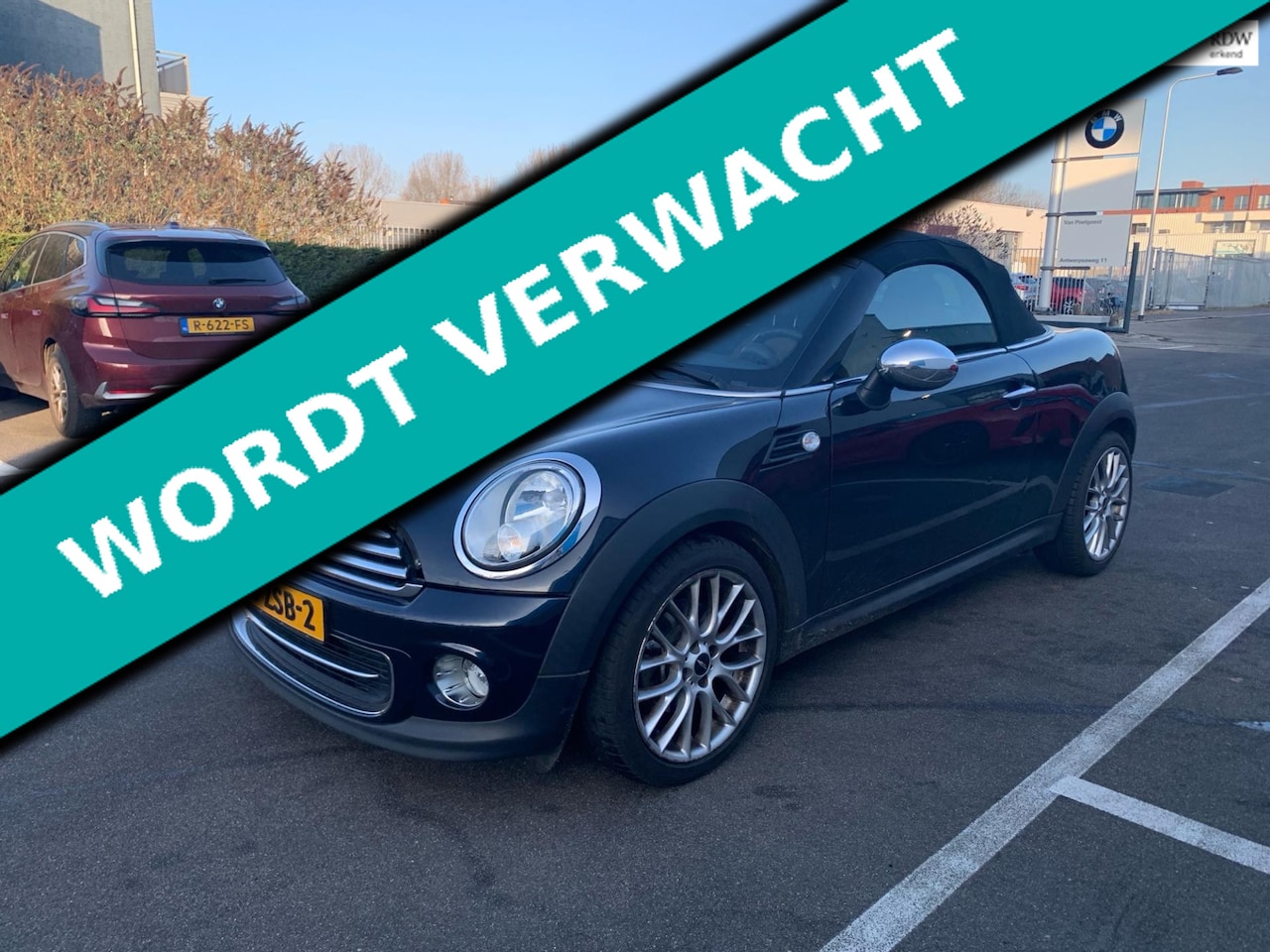 MINI Roadster - Mini 1.6 Cooper 122pk 2e eig. Clima Cruise Navi Leder PDC Geen import - AutoWereld.nl