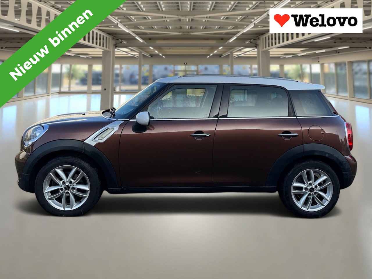 MINI Countryman - Mini 1.6 Cooper D Chili PanoDak, leder interieur, Navigatie.. - AutoWereld.nl