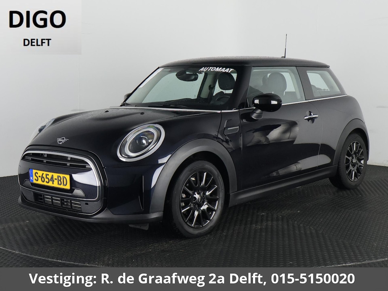 MINI Cooper - Mini 1.5 Sports Classic Automaat | Apple Carplay & AndroidAUTO | Parkeersensoren | 1e eige - AutoWereld.nl