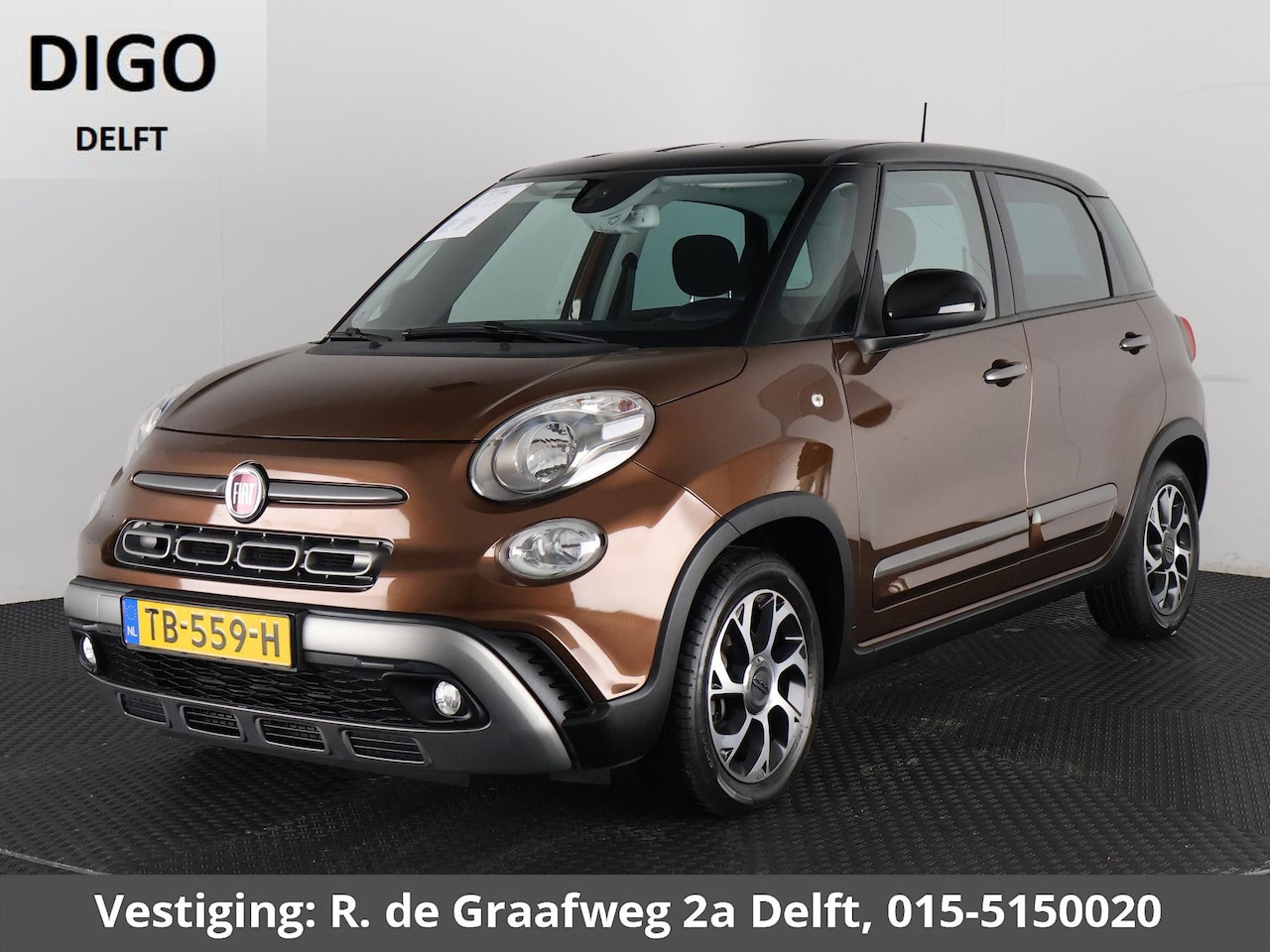Fiat 500 L - 0.9 TwinAir Cross Bi-Tone | Pack Smart | Traction + - AutoWereld.nl