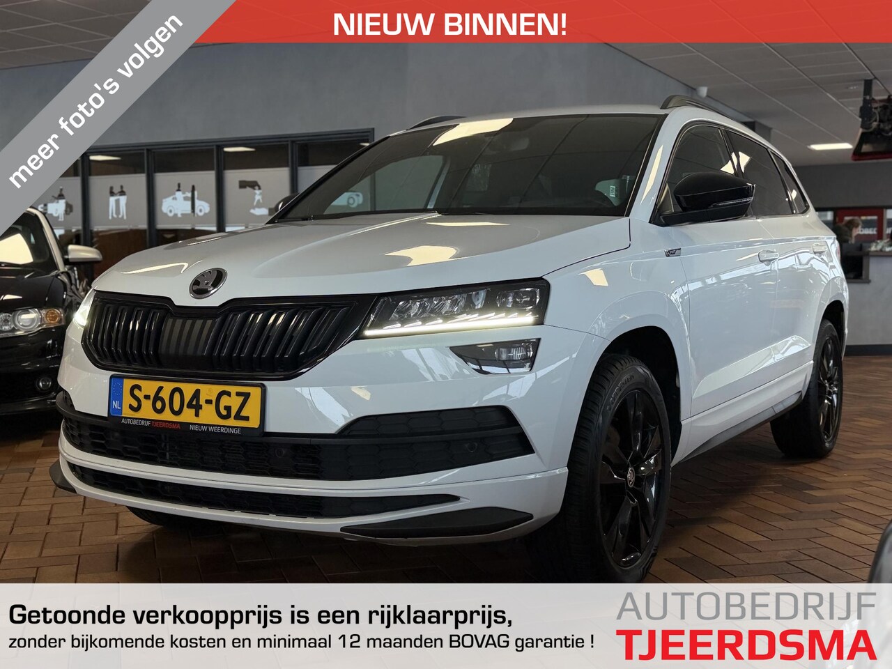 Skoda Karoq - 1.5 TSI ACT Sportline Business | Navigatie | Stoelverwarming | Stuurwiel Verwarmd | Camera - AutoWereld.nl