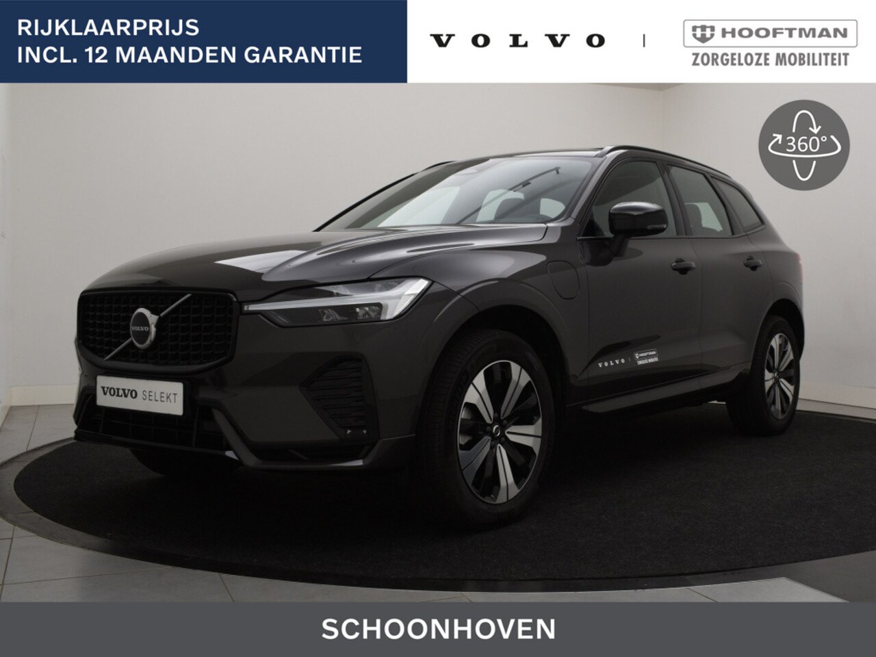 Volvo XC60 - T6 PLUG-IN HYBRID PLUS DARK SCHUIFDAK HARMAN KARDON ACC BLIS CAM - AutoWereld.nl