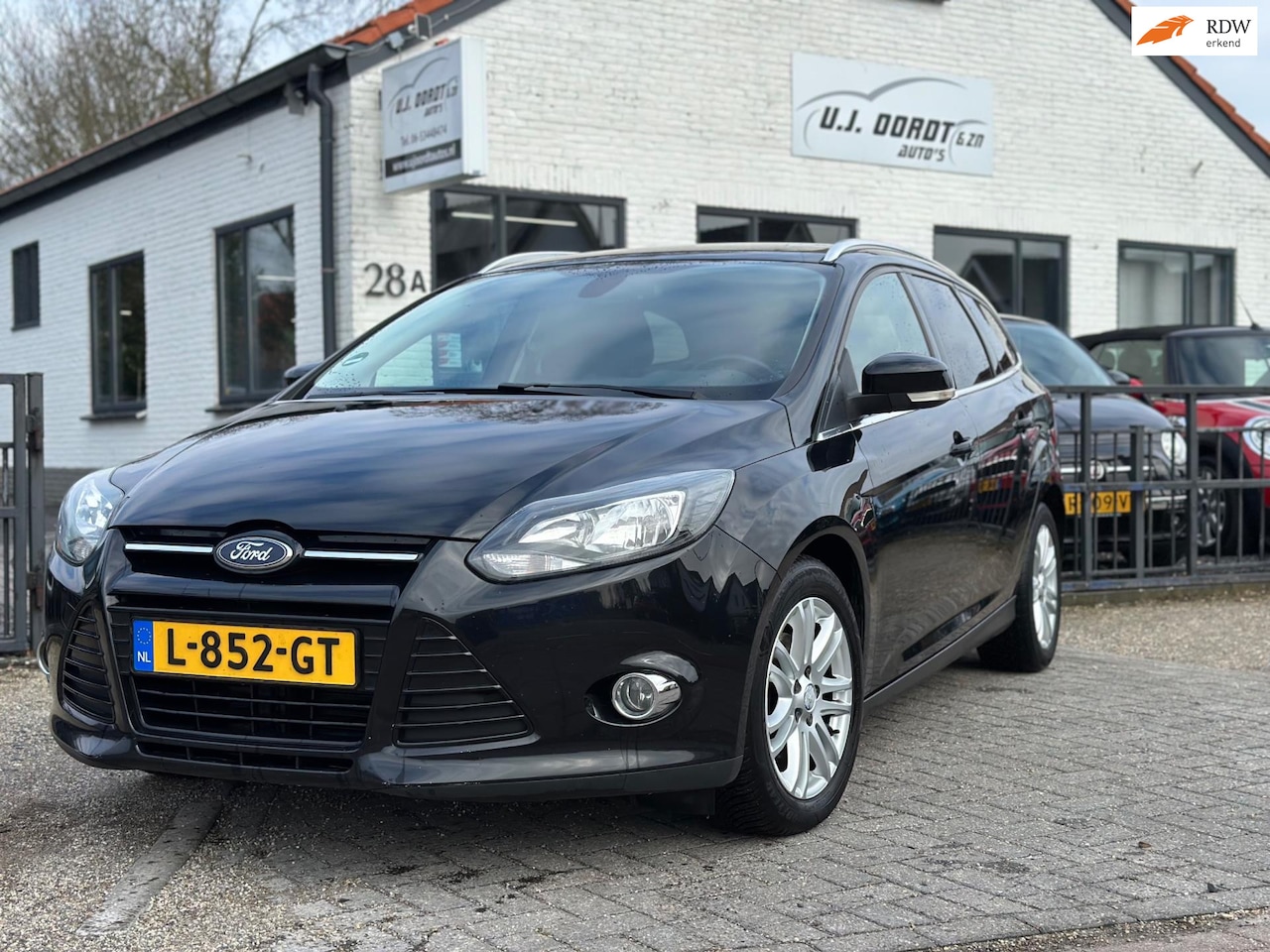 Ford Focus Wagon - 1.0 EcoBoost Titanium nette auto ! - AutoWereld.nl