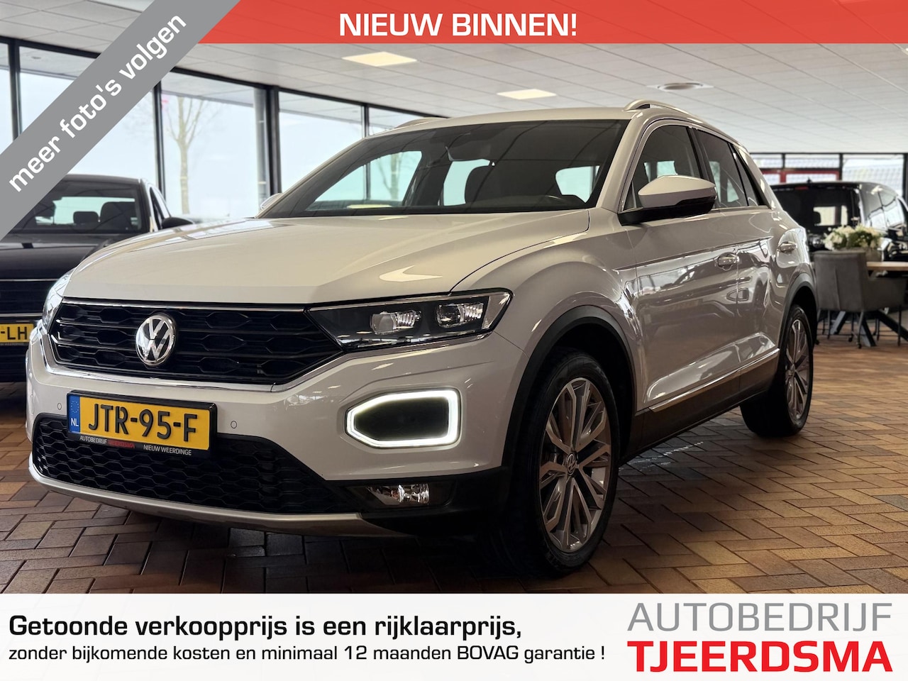 Volkswagen T-Roc - 2.0 TSI 4Motion Sport | Navigatie | Stoelverwarming | Parelmoer Lak | Adaptieve Cruise Con - AutoWereld.nl
