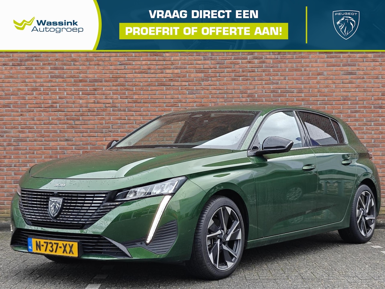 Peugeot 308 - 1.2 Puretech 130pk Allure Pack Business | Vision Pack | Navigatie | Climate Control | Adap - AutoWereld.nl