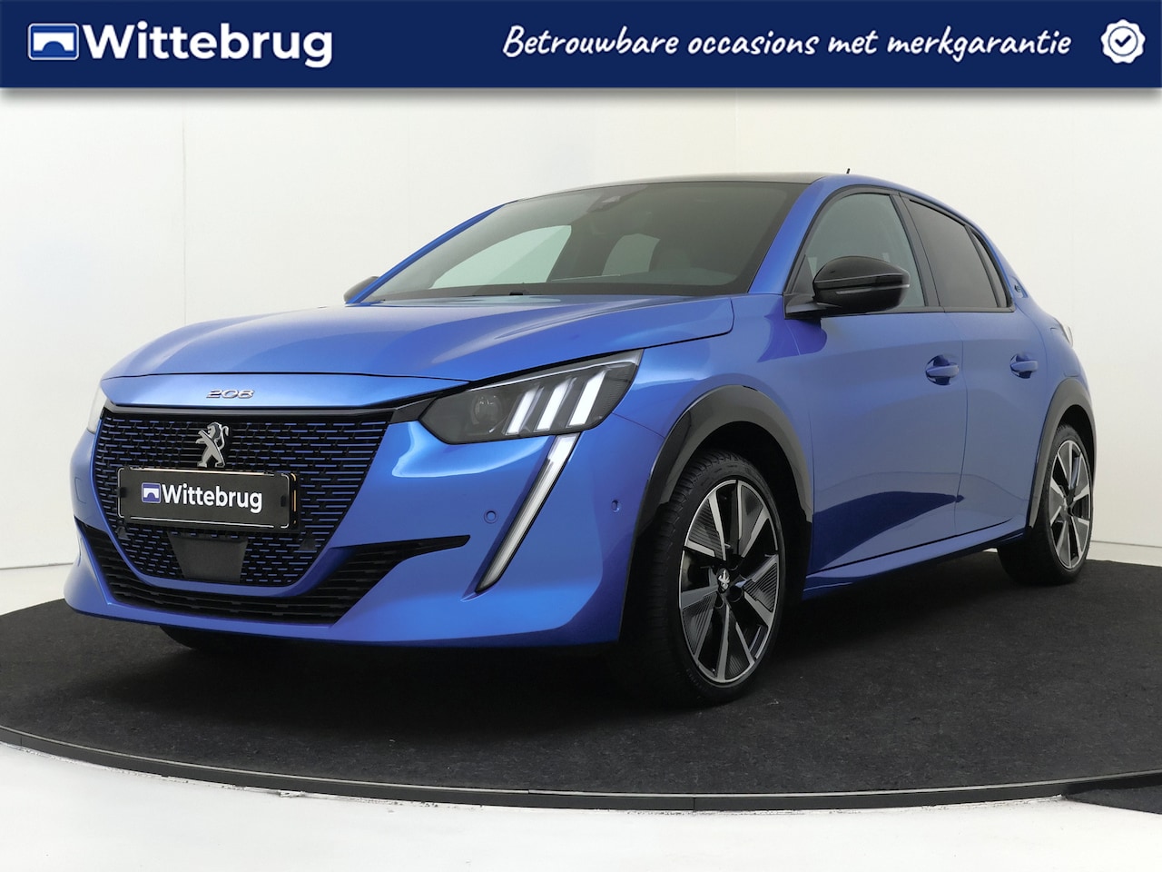 Peugeot e-208 - EV GT Pack 50 kWh | 3 Fase | Full Map Navi | Camera | Alcantara | Stoelverwarming | - AutoWereld.nl
