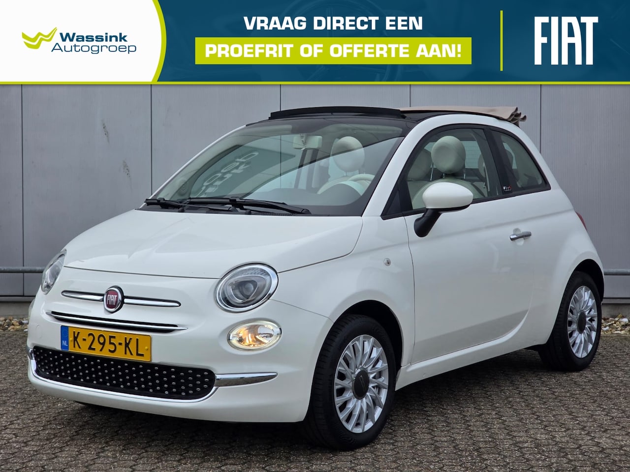 Fiat 500 - 70pk Hybrid Launch Edition | Bluetooth | Airco | Cruise Control - AutoWereld.nl