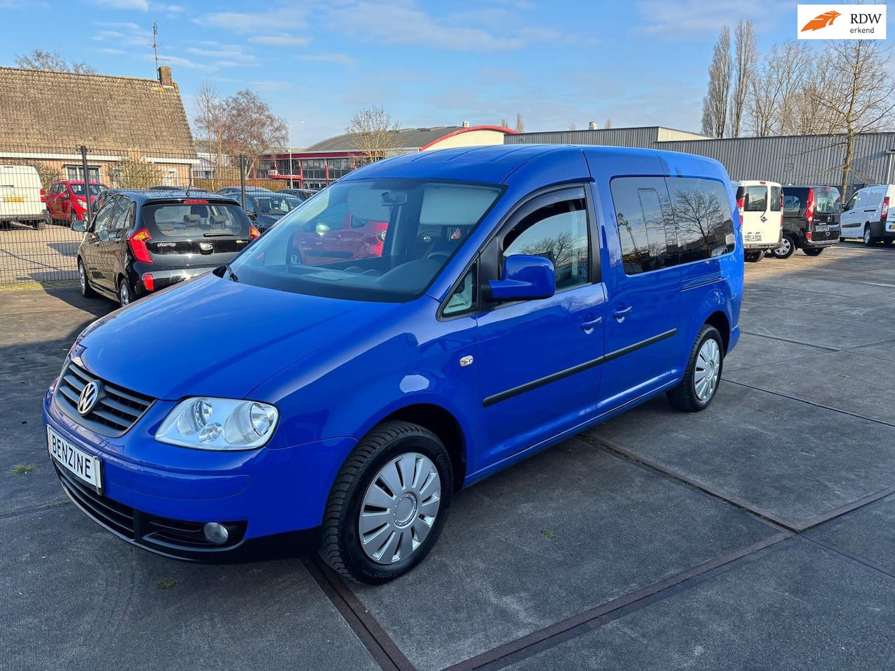 Volkswagen Caddy Maxi - 1.6 Optive Comfort 7p. airco - AutoWereld.nl