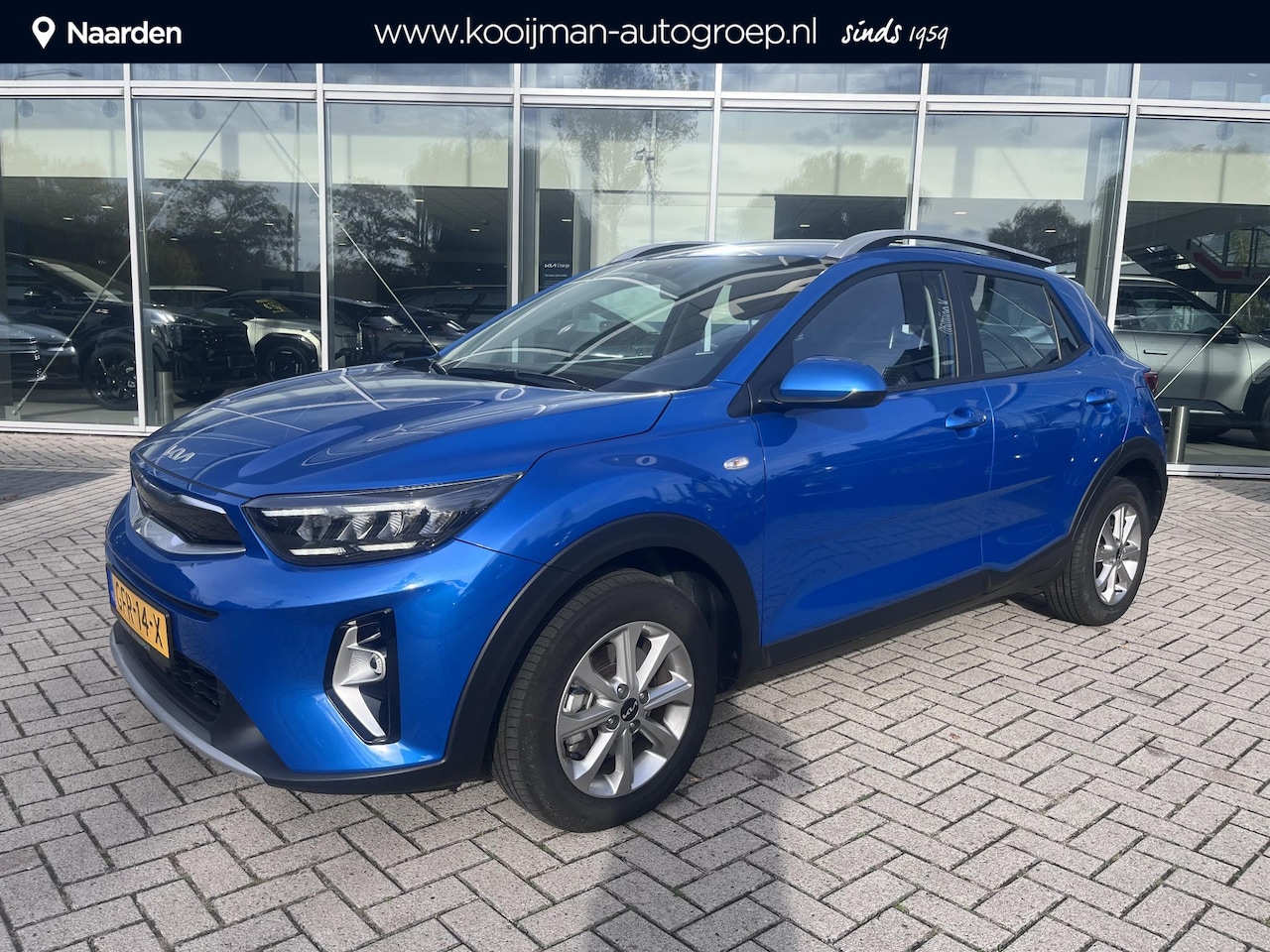 Kia Stonic - 1.0 T-GDi MHEV DynamicLine jong gebruikt, LM velgen, airco, leuke kleur, achteruitrij came - AutoWereld.nl