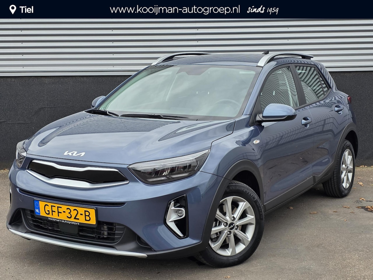 Kia Stonic - 1.0 T-GDi MHEV DynamicLine Navigatie, Apple CarPlay/Android Auto, achteruitrij camera, cru - AutoWereld.nl