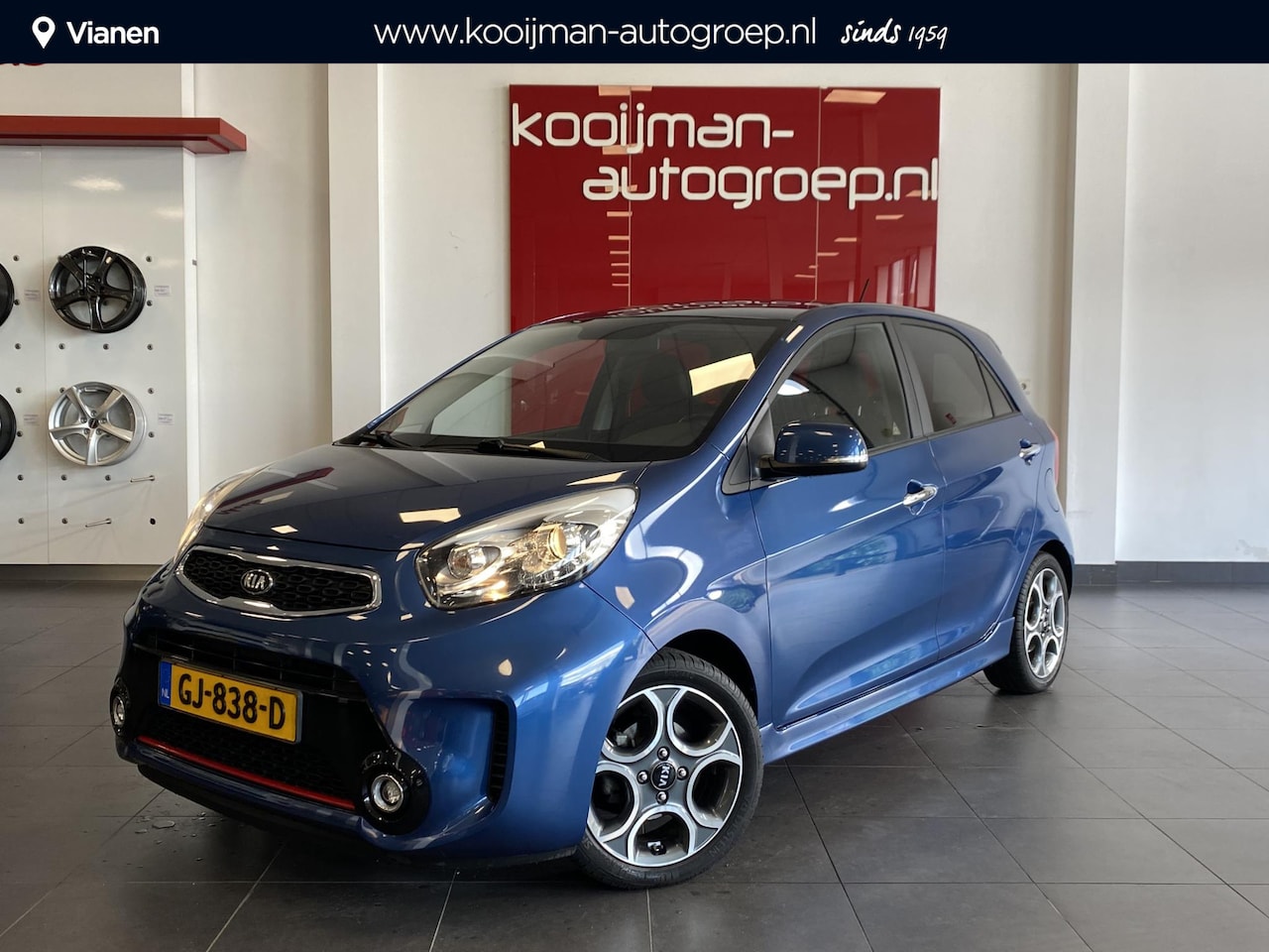 Kia Picanto - 1.2 CVVT SportsLine Stoel en stuurverwarming| Nederlandse auto| BOMVOL Opties| - AutoWereld.nl
