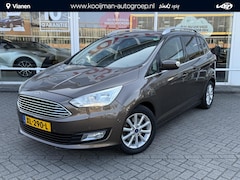 Ford Grand C-Max - 1.0 Titanium 7p. Zeer zuinige auto, met veel opties en 7 zitplaatsen ideale gezinsauto