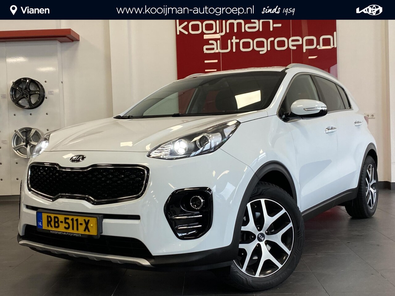 Kia Sportage - 1.6 GDI DynamicLine Nederlandse auto, 1400KG trekgewicht, DAB, Navigatie, Nieuw Geleverd| - AutoWereld.nl