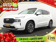 Hyundai Santa Fe - 1.6 T-GDI HEV Premium Plus Sky 7p. Pano-dak 360* Camera Adapt. Cruise