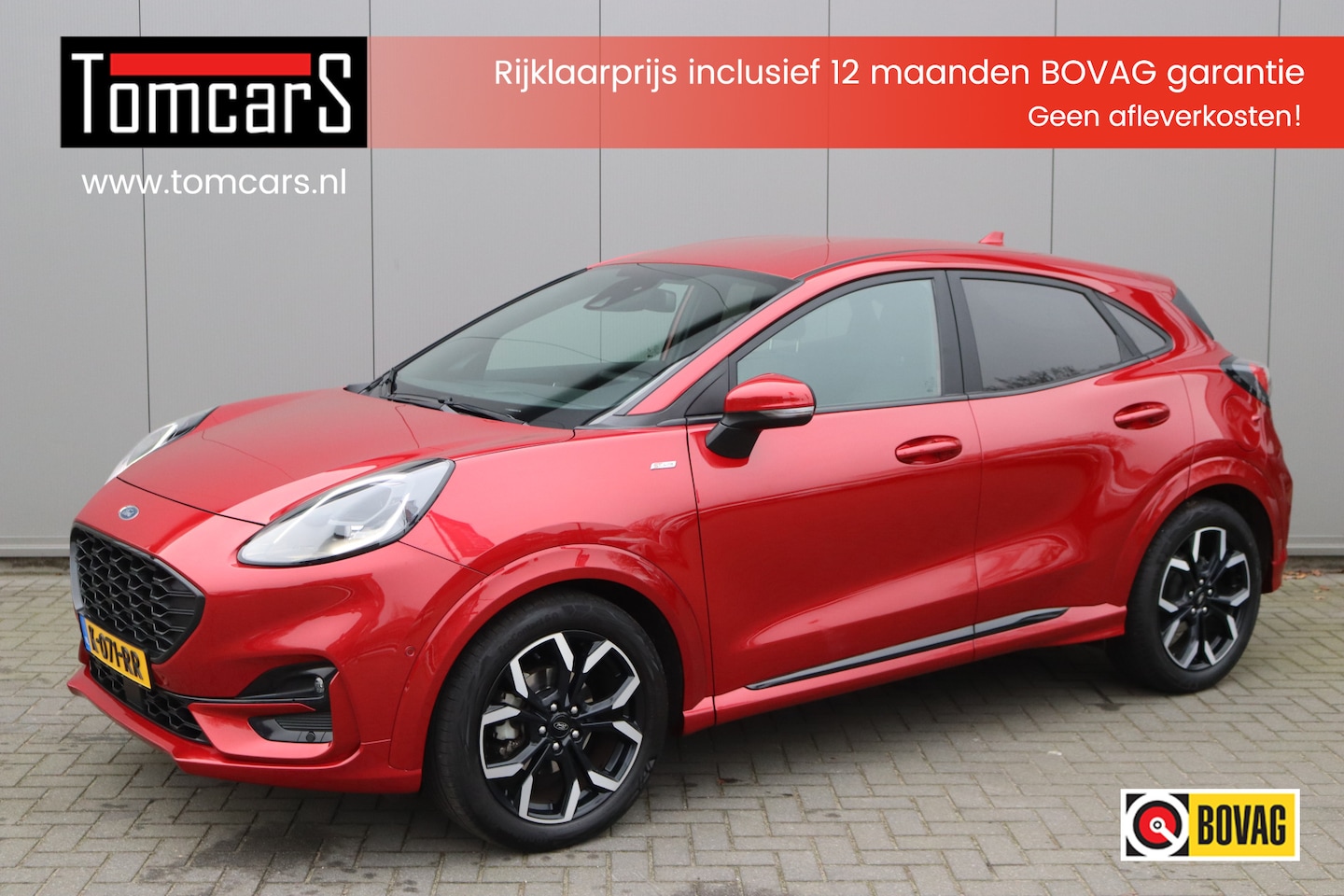 Ford Puma - 125PK EcoB. Hybrid ST-Line X Trekhaak/Winter-pack/Camera/Keyfree/Adapt.-cruise - AutoWereld.nl
