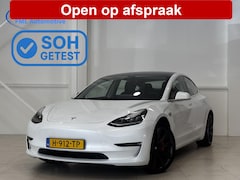 Tesla Model 3 - Performance AWD 75 kWh | 89% SOH | Dual Motor | Lichtmetalen velgen | Autopilot