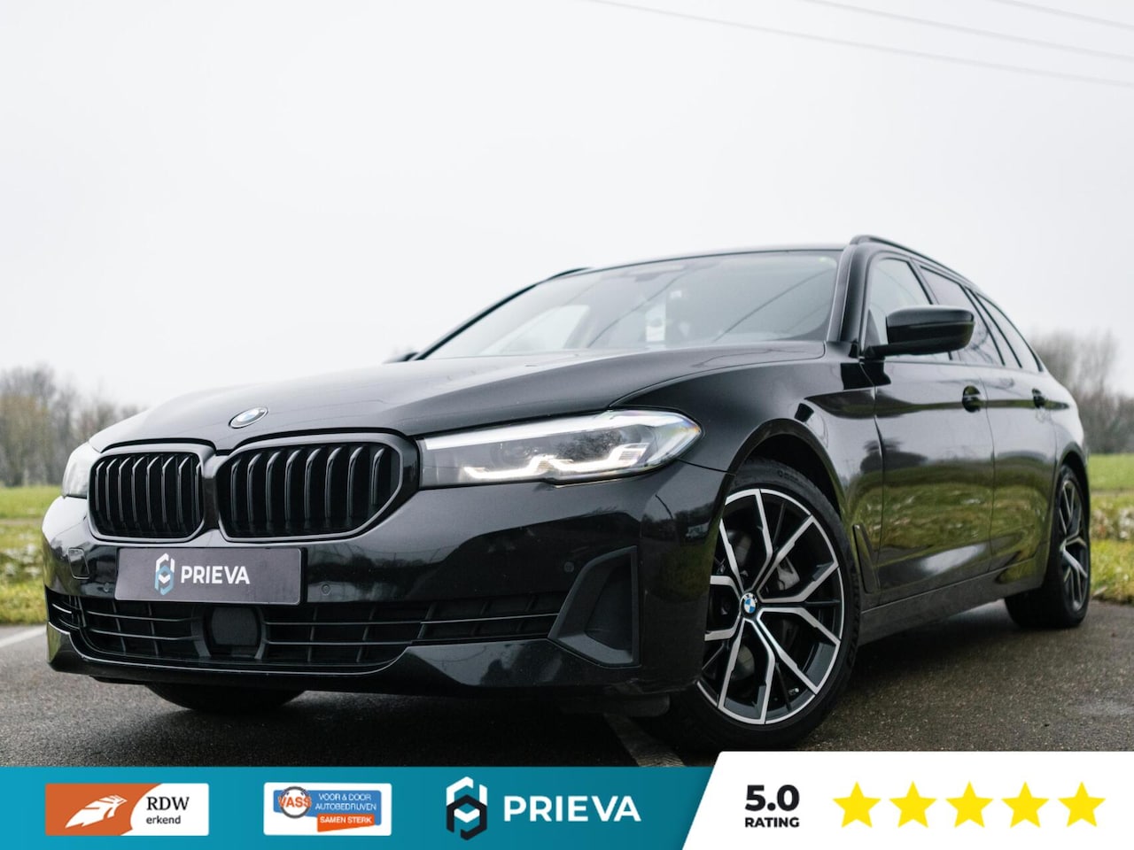 BMW 5-serie Touring - 530d High Executive Dealer Ondh VOL - AutoWereld.nl