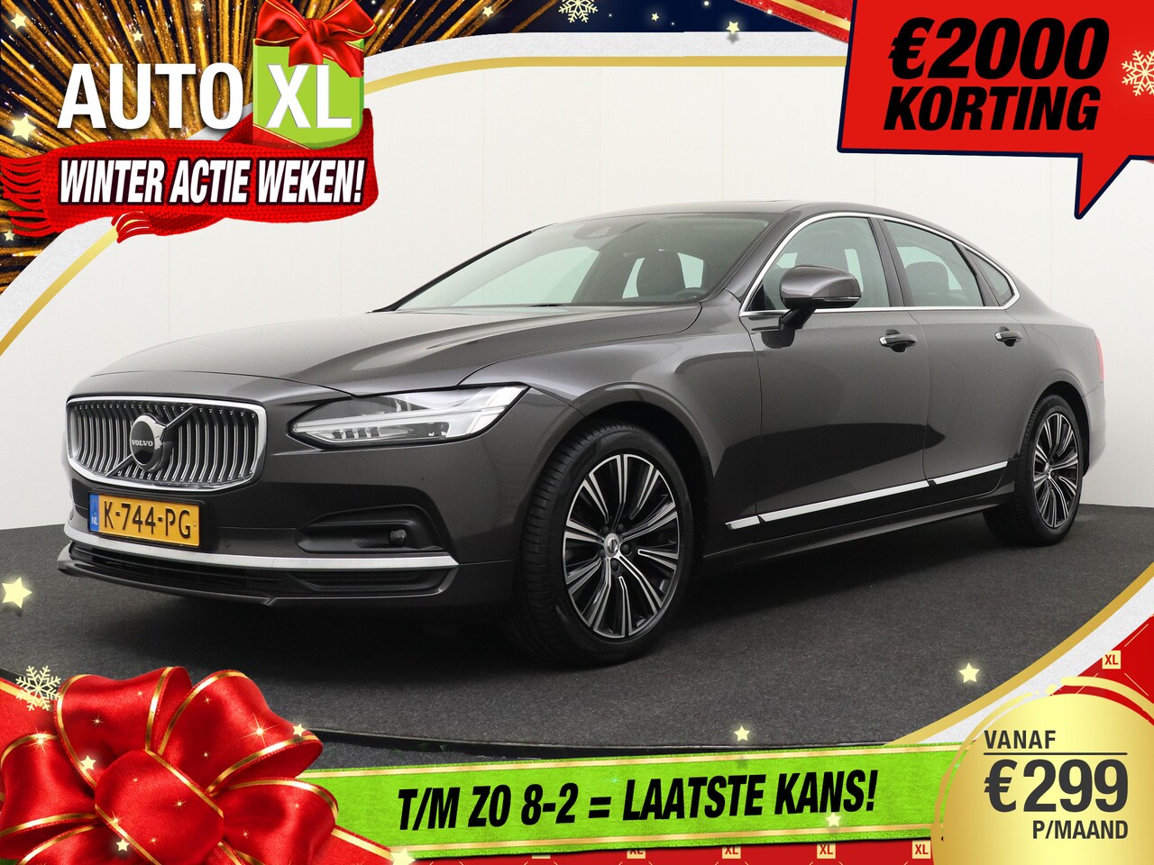 Volvo S90 - 2.0 198PK B4 Inscription Elektr. Trekhaak Pano-dak Adapt. Cruise 2k - AutoWereld.nl