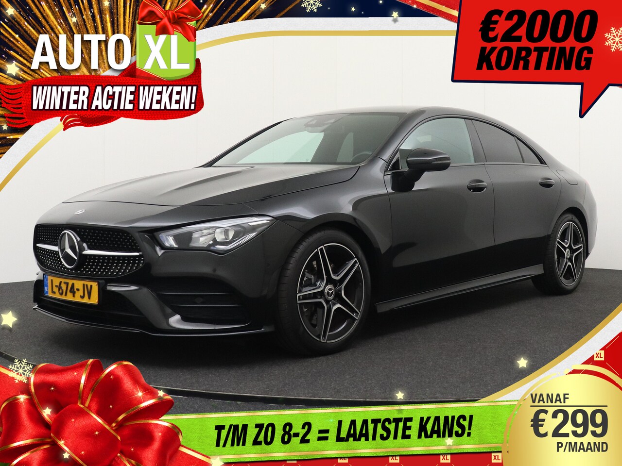 Mercedes-Benz CLA-Klasse - 200 164 PK Aut. AMG Night-Pakket Camera Carplay 2k - AutoWereld.nl