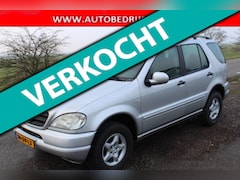 Mercedes-Benz M-klasse - 230 // ZEER MOOI / HANDGESCHAKELD //