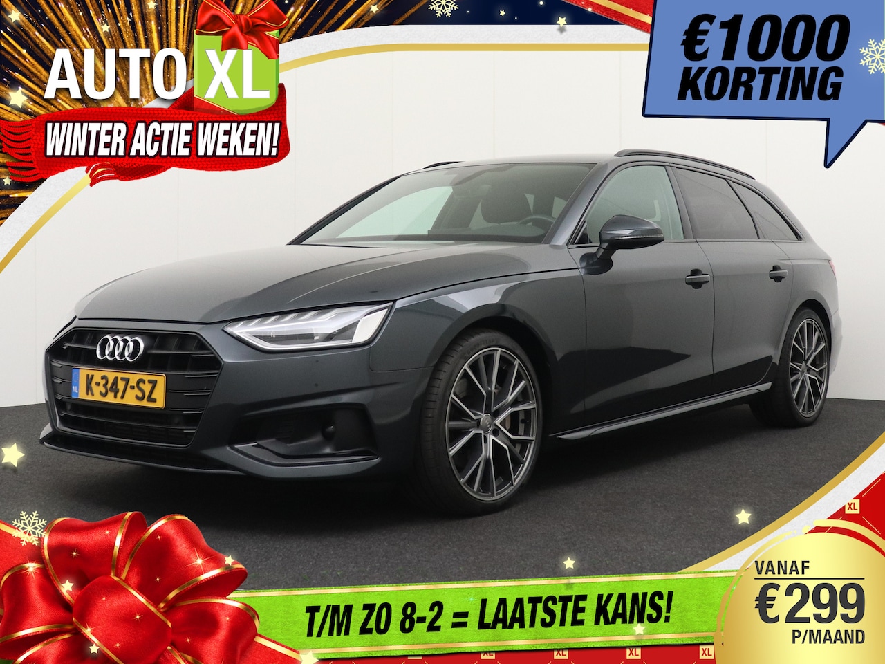 Audi A4 Avant - 2.0 204 PK Aut. Quattro Sport Sportstuur+Stoelen Carplay - AutoWereld.nl