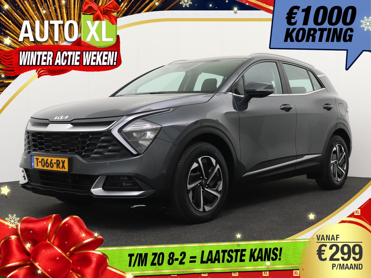 Kia Sportage - 1.6 Aut. MHEV DynamicLine Camera Carplay Navi Adapt.Cruise 1k - AutoWereld.nl