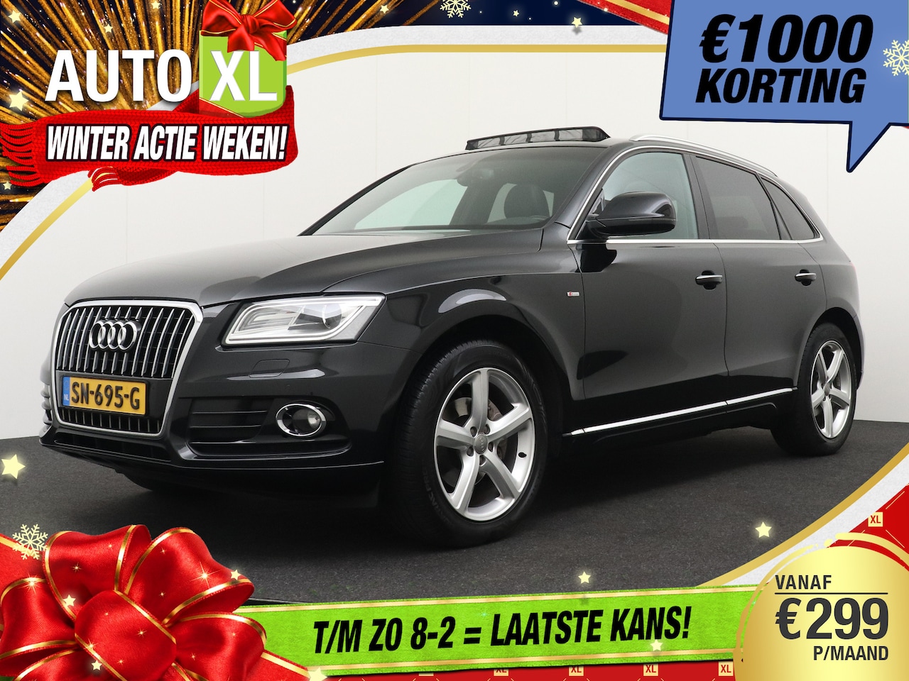 Audi Q5 - 2.0 TDI 191 PK Aut. S-Line Pano-dak Trekhaak Leder/Sportstoelen LED 1k - AutoWereld.nl