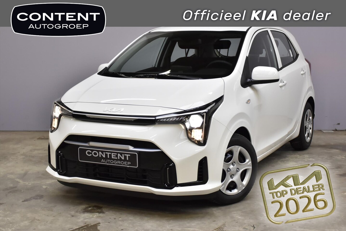 Kia Picanto - 1.0 GDI 4-zits DynamicLine NIEUW - LEVERBAAR - AutoWereld.nl