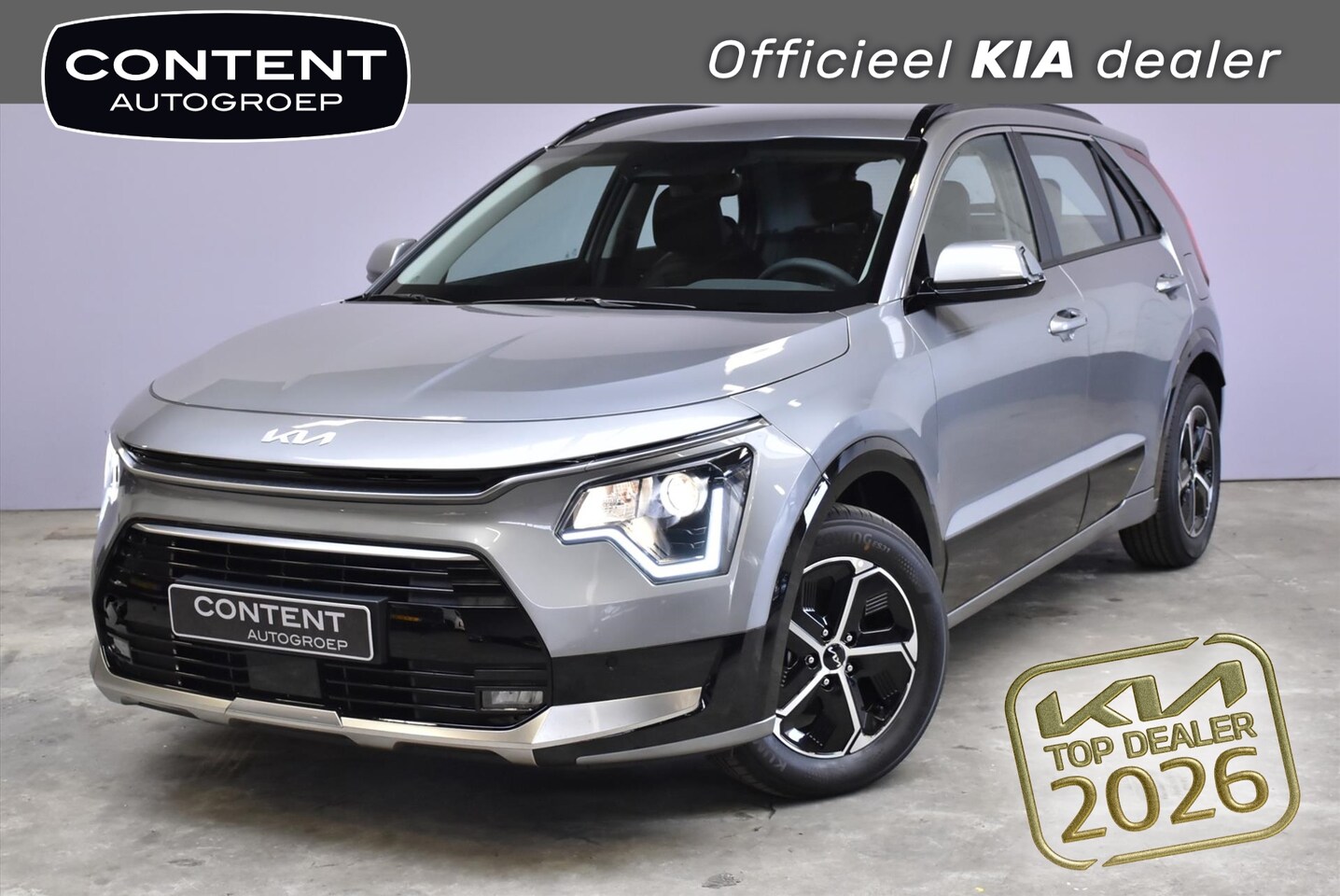 Kia Niro - 1.6 GDi Hybrid 138pk DCT6 DynamicLine NIEUW - SNEL LEVERBAAR - AutoWereld.nl