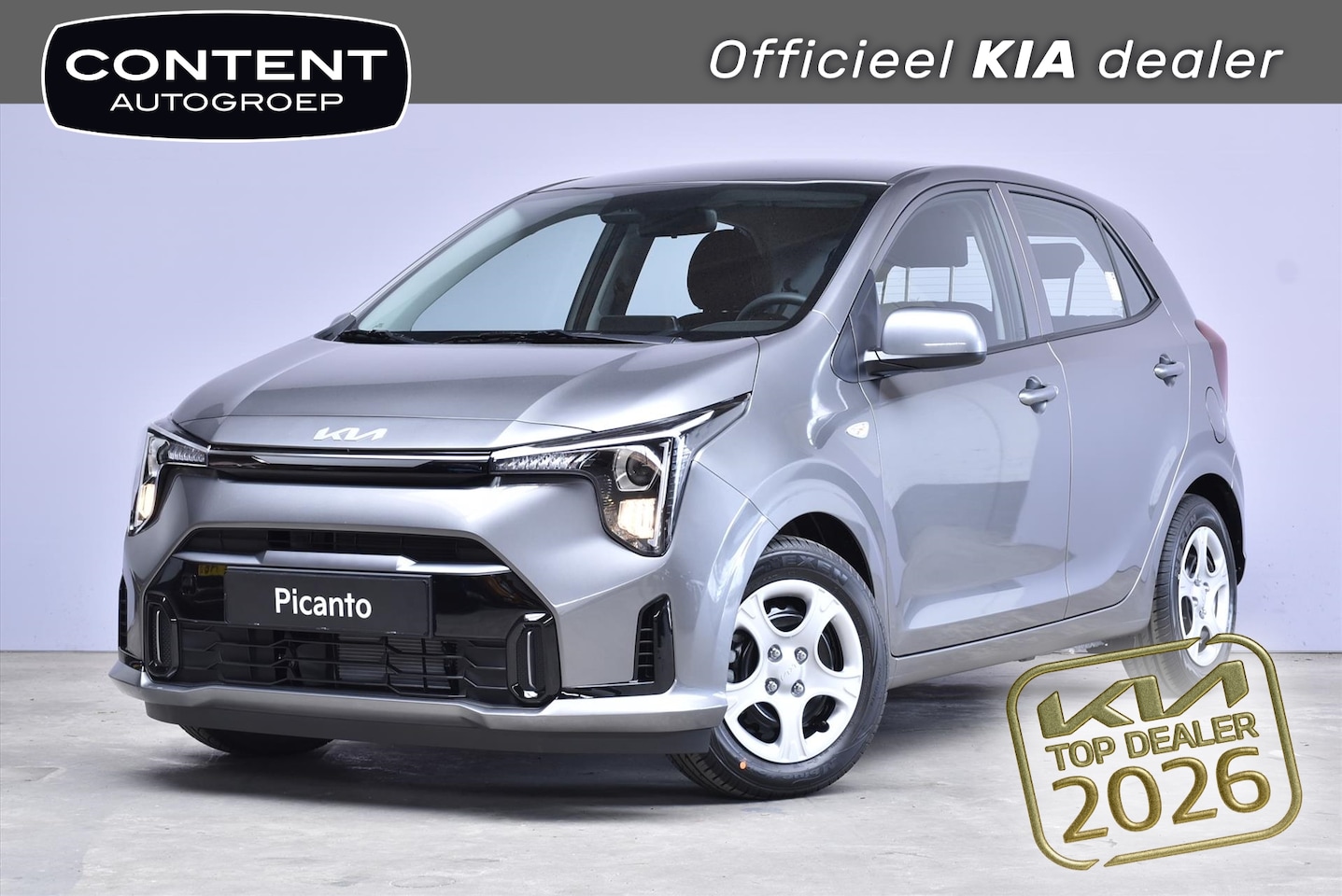 Kia Picanto - 1.0 GDI 4-zits DynamicLine NIEUW - LEVERBAAR - AutoWereld.nl