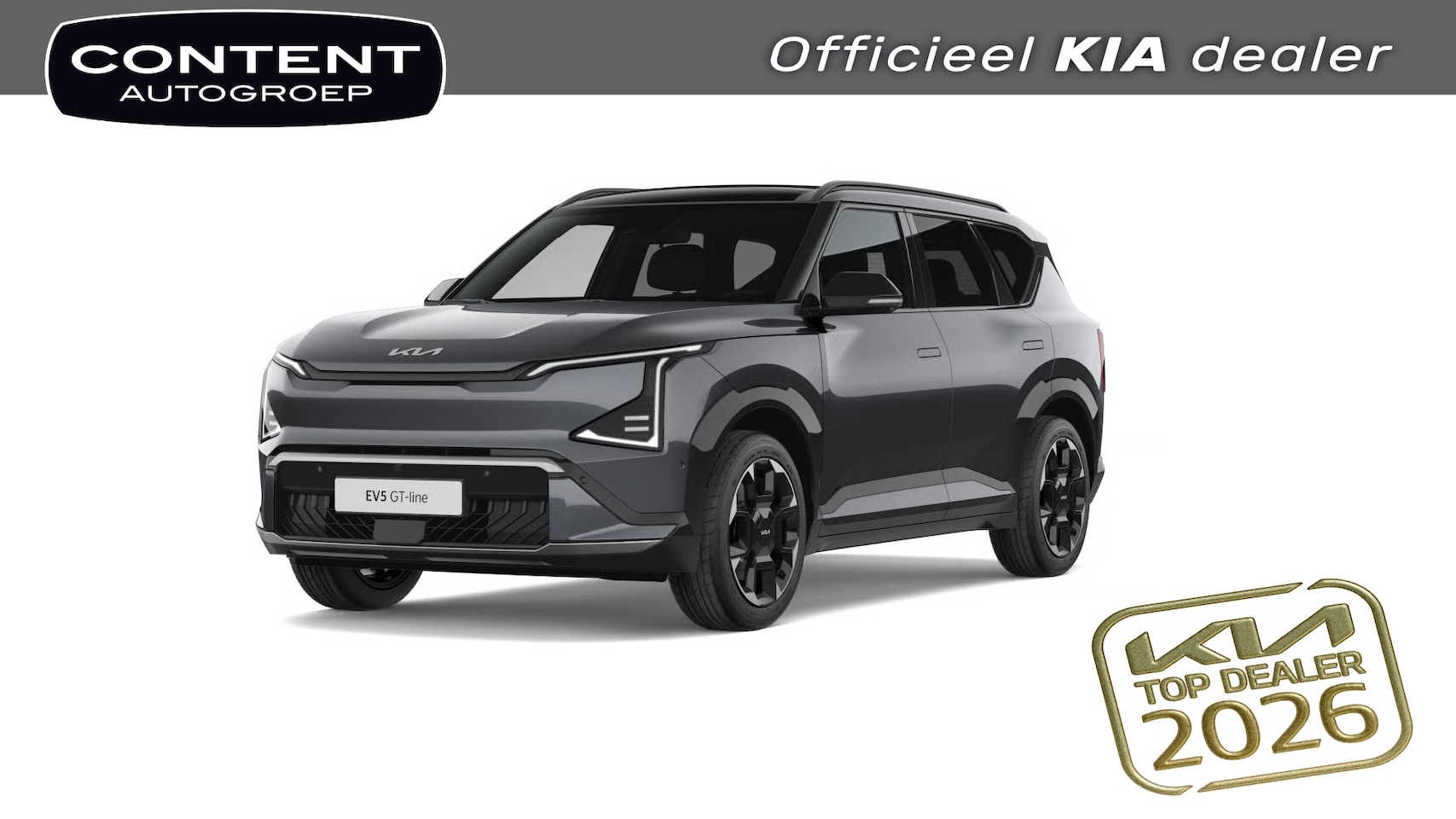Kia EV5 - 81,4 kWh 217pk 2WD GT-Line NIEUW - SNEL LEVERBAAR - AutoWereld.nl