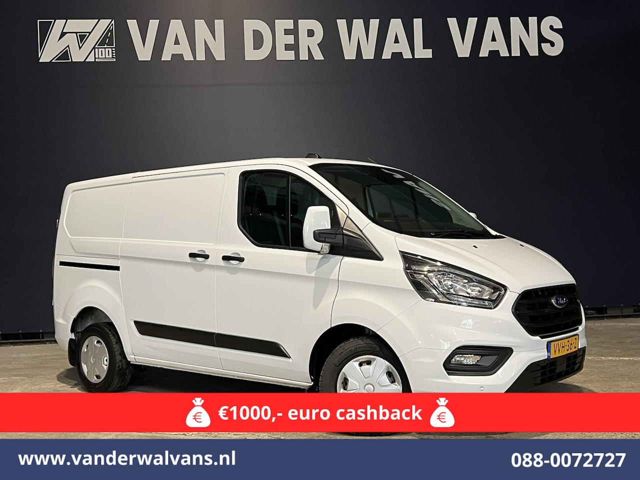 Ford Transit Custom - 2.0 TDCI L1H1 Euro6 Airco | Navigatie | Camera | LED | Cruisecontrol Stoelverwarming Parke - AutoWereld.nl