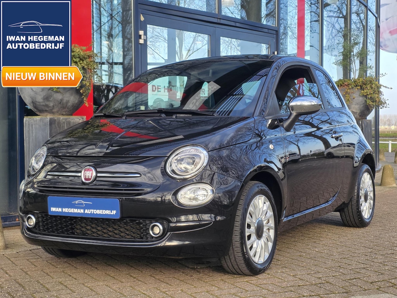 Fiat 500 - 1.0 Hybrid | ECC | PDC | Navigatie | Climate control | Bluetooth | - AutoWereld.nl