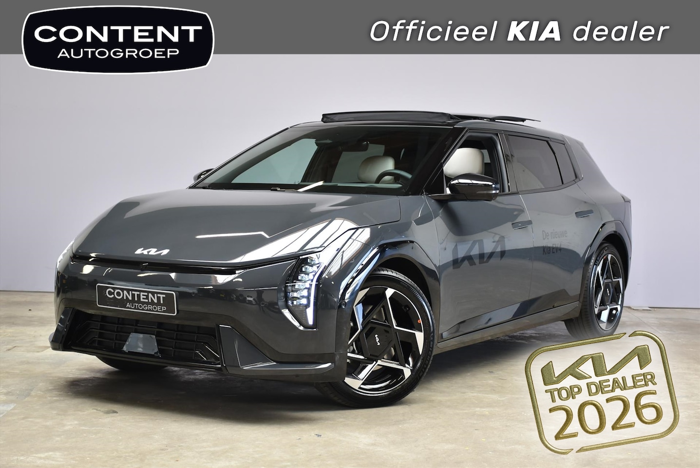 Kia EV4 - 81,4 kWh 204PK GT-PlusLine - AutoWereld.nl