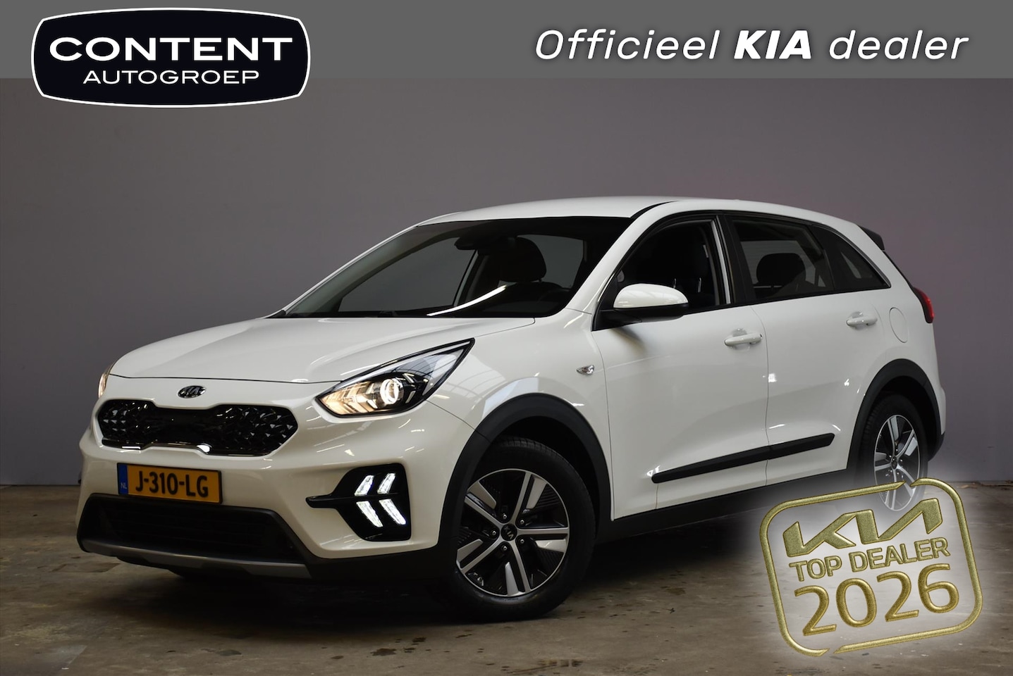 Kia Niro - 1.6 GDi Hybrid 141pk DCT6 ComfortLine - AutoWereld.nl