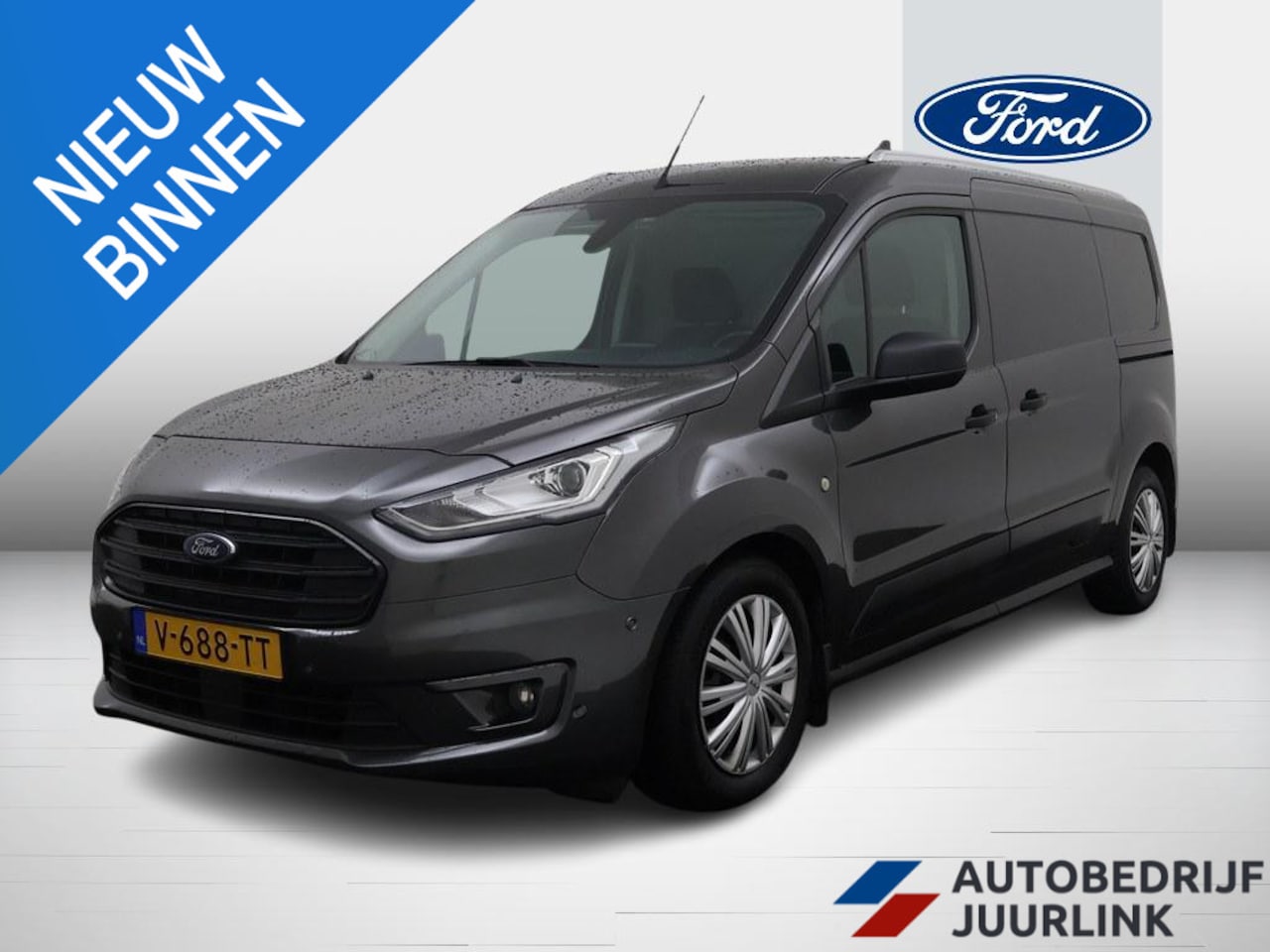 Ford Transit Connect - 1.5 EcoBlue L2 Automaat marge BTW en BPM vrij ! Camera/Voorruitverw./Winterpakket/Trekhaak - AutoWereld.nl