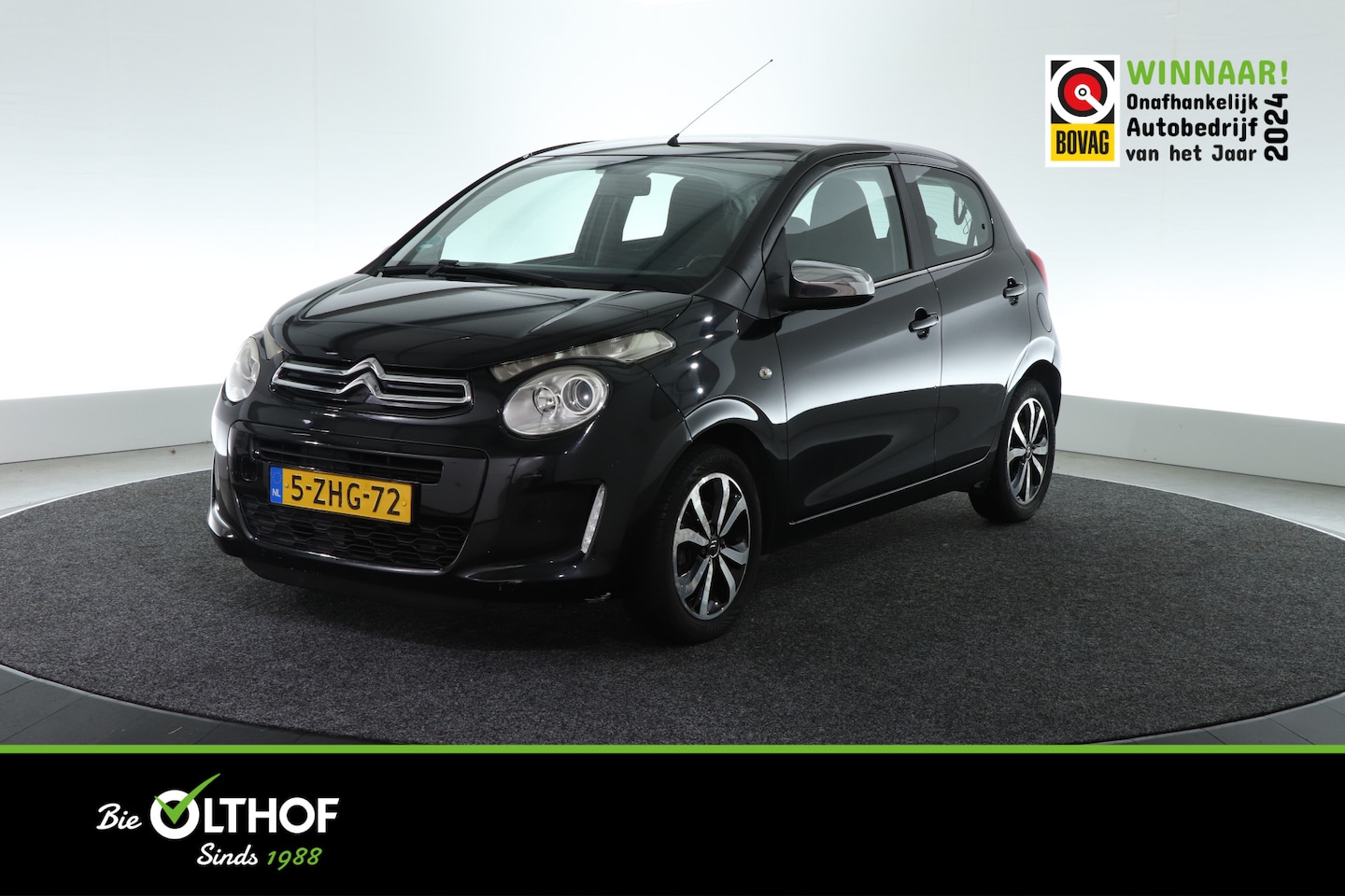 Citroën C1 - 1.2 PureTech Shine | AIRCO | CAMERA | BLUETOOTH | - AutoWereld.nl