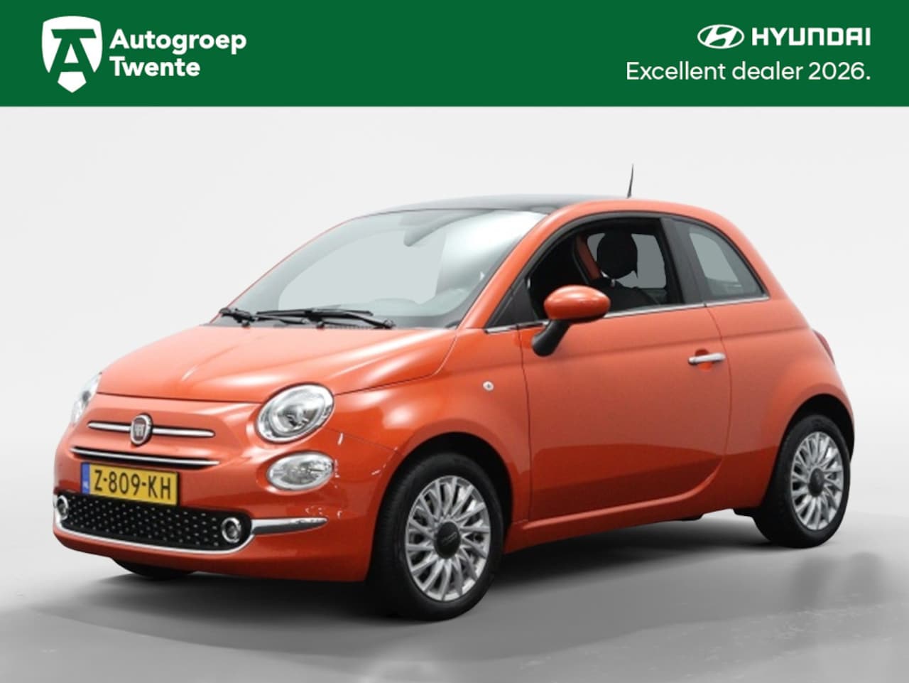 Fiat 500 - 1.0 Hybrid Dolcevita Finale | Private lease 349,- per maand - AutoWereld.nl
