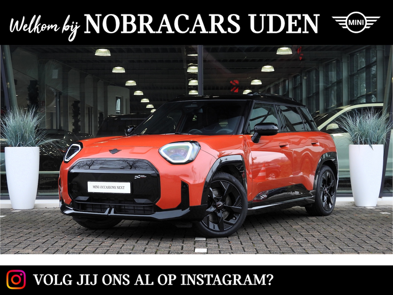 MINI Aceman - SE / John Cooper Works / Pakket M / 18" JCW Slide Spoke black - AutoWereld.nl