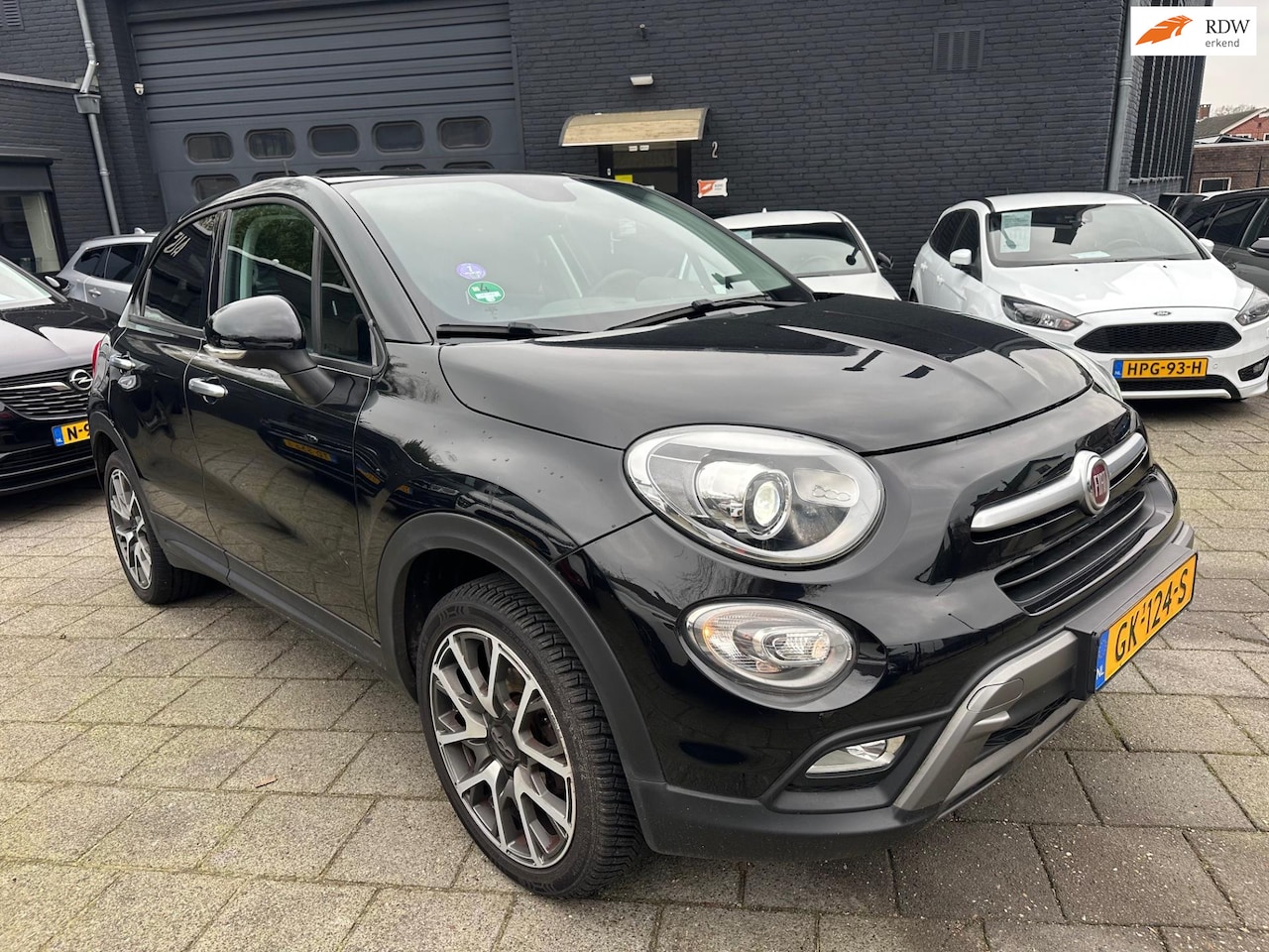 Fiat 500 X Cross - 1.4 Turbo MultiAir CrossPlus 1.4 Turbo MultiAir (140pk) CrossPlus! Leder! Navi! - AutoWereld.nl
