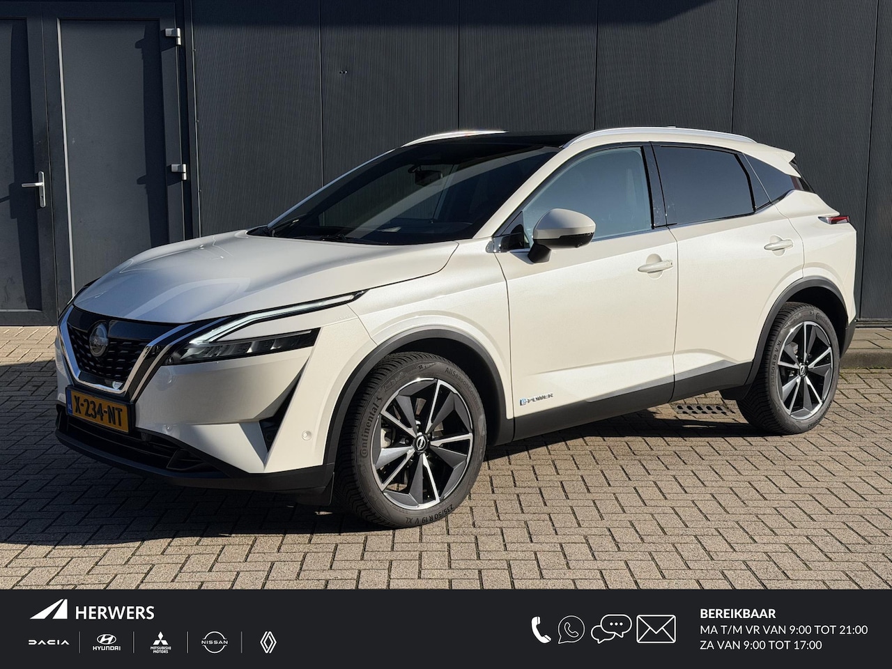 Nissan Qashqai - 1.5 e-Power Tekna / Apple carplay / Android auto / All season banden / Cold Pack / Panoram - AutoWereld.nl