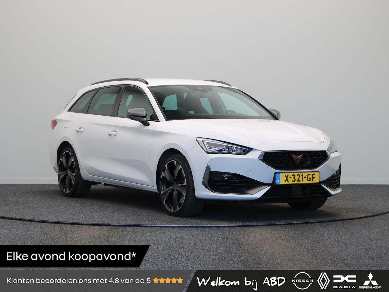 CUPRA Leon Sportstourer - 1.4 e-Hybrid VZ Business | Sportstoelen | Android auto & Apple carplay | Automaat | Ledere - AutoWereld.nl