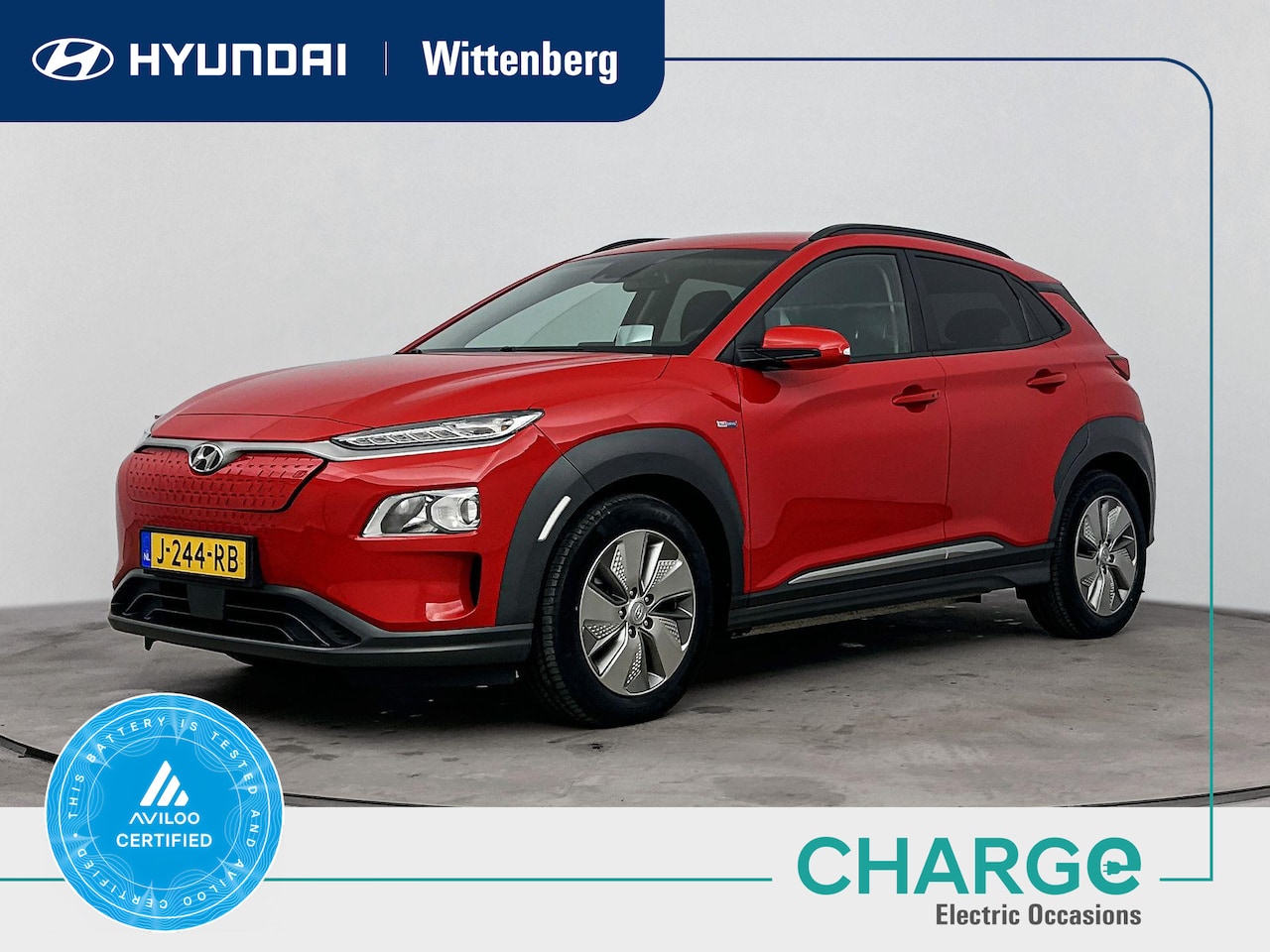 Hyundai Kona Electric - EV Fashion 64 kWh | Head Up Display | Navigatie | Adaptive Cruise | Dodehoek Detectie | - AutoWereld.nl